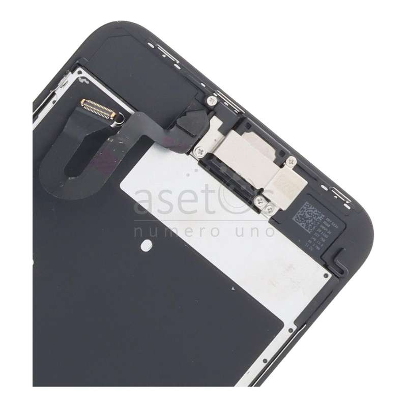 Screen Replacement With Small Parts without Fingerprint Sensor Flex Cable for iPhone 8 Plus Black...