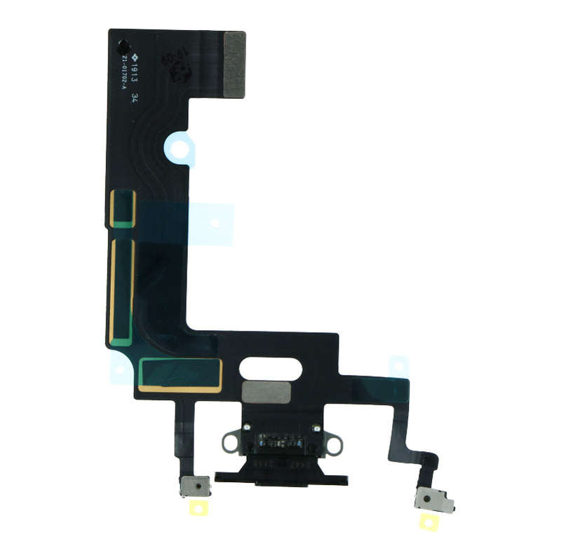 Charging Port Flex Cable for iPhone XR Black Ori