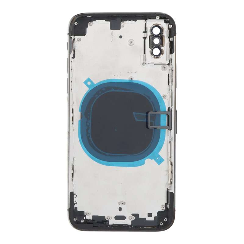 Middle Frame + Battery Door + Back Camera Lens and Bezel + Side Buttons + SIM Card Tray with Spea...