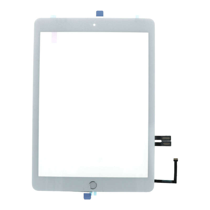 Touch Screen + Touch Screen Adhesive with Fingerprint Sensor Flex Cable for iPad 9.7 2018(iPad 6t...