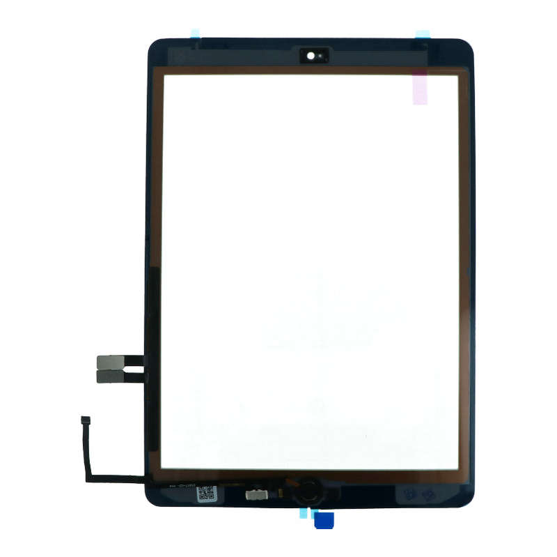 Touch Screen + Touch Screen Adhesive with Fingerprint Sensor Flex Cable for iPad 9.7 2018(iPad 6t...