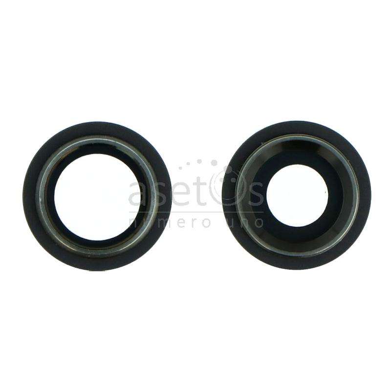 Back Camera Lens and Bezel for iPhone 11 Black Ori 2pcs in one set