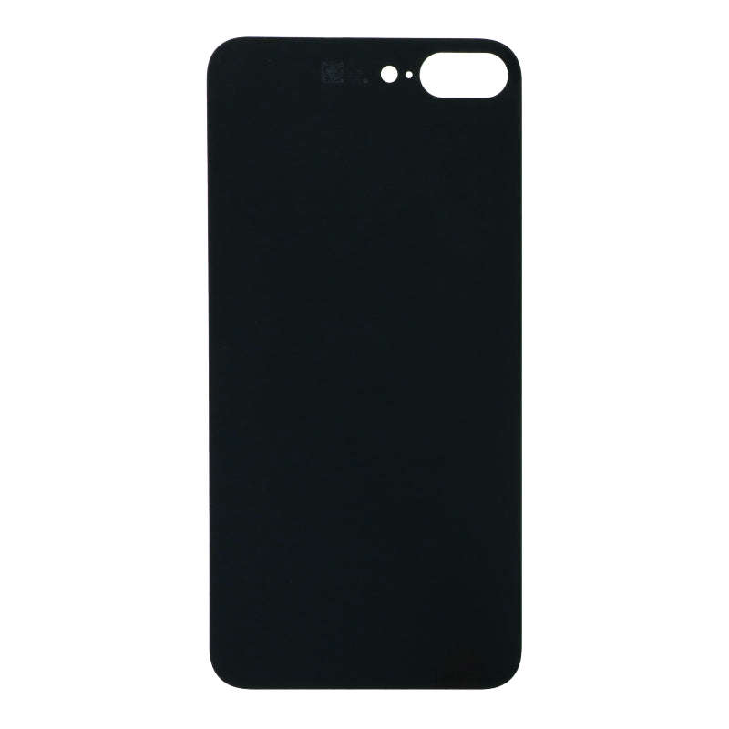 Battery Door with Adhesive for iPhone 8 Plus US & Large Hole Version Black OEM