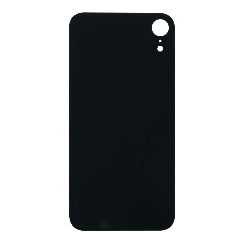 Battery Door with Adhesive for iPhone XR US & Large Hole Version Black OEM