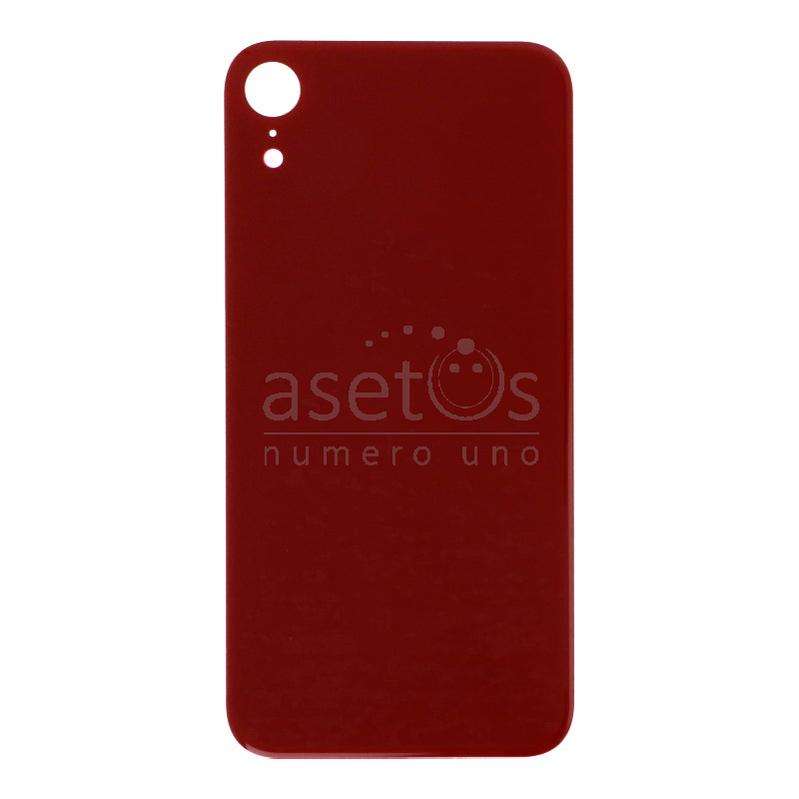 Battery Door with Adhesive for iPhone XR US & Large Hole Version Red OEM