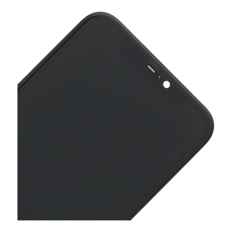 Screen Replacement with LCD Metal Plate for iPhone 11 C11 Black Ori
