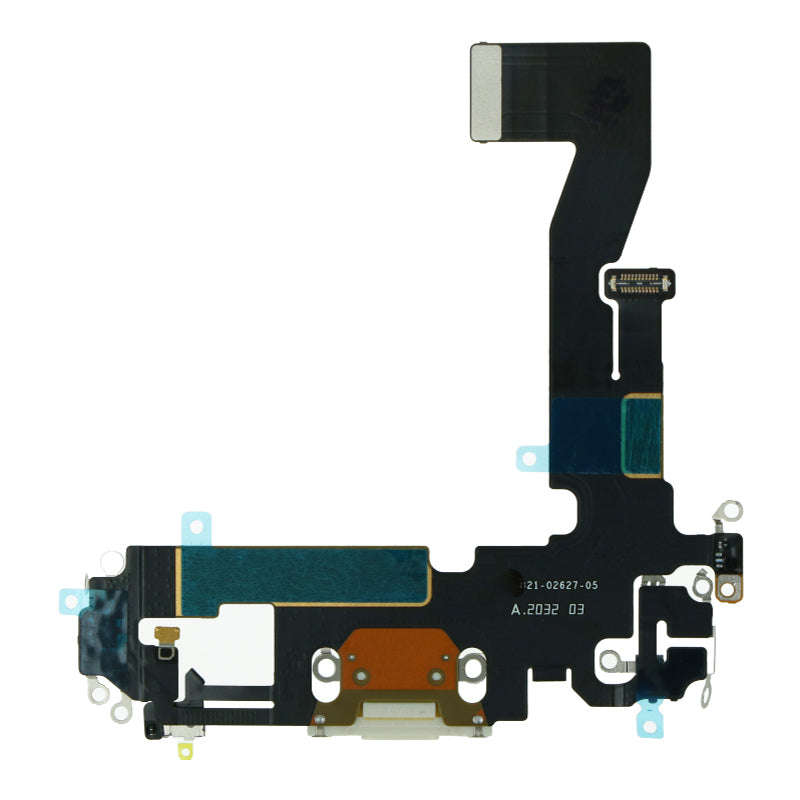 Charging Port Flex Cable for iPhone 12/12 Pro White Ori
