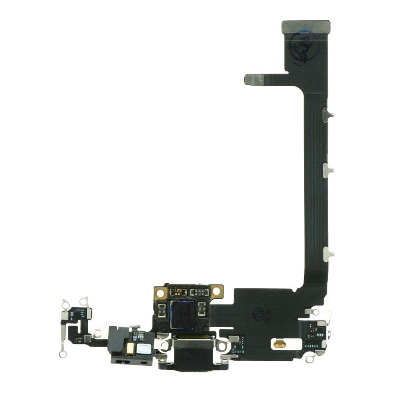 Charging Port Flex Cable with Board for iPhone 11 Pro Max Black Ori R