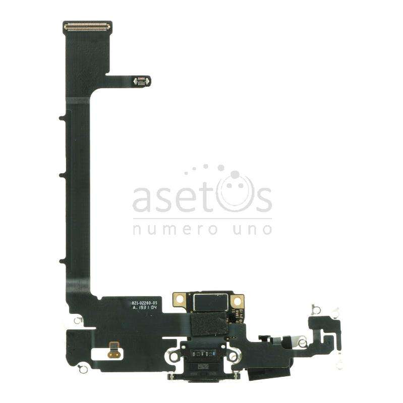 Charging Port Flex Cable with Board for iPhone 11 Pro Max Black Ori R
