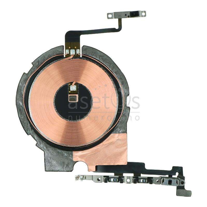 Wireless Charger Chip With Power&Volume Flex Cable for iPhone 12 Pro Max Ori R
