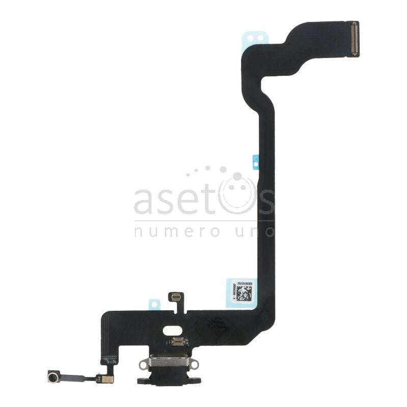 Charging Port Flex Cable for iPhone XS Black without Logo OEM