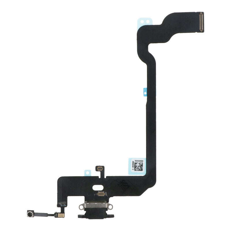 Charging Port Flex Cable for iPhone XS Black without Logo OEM
