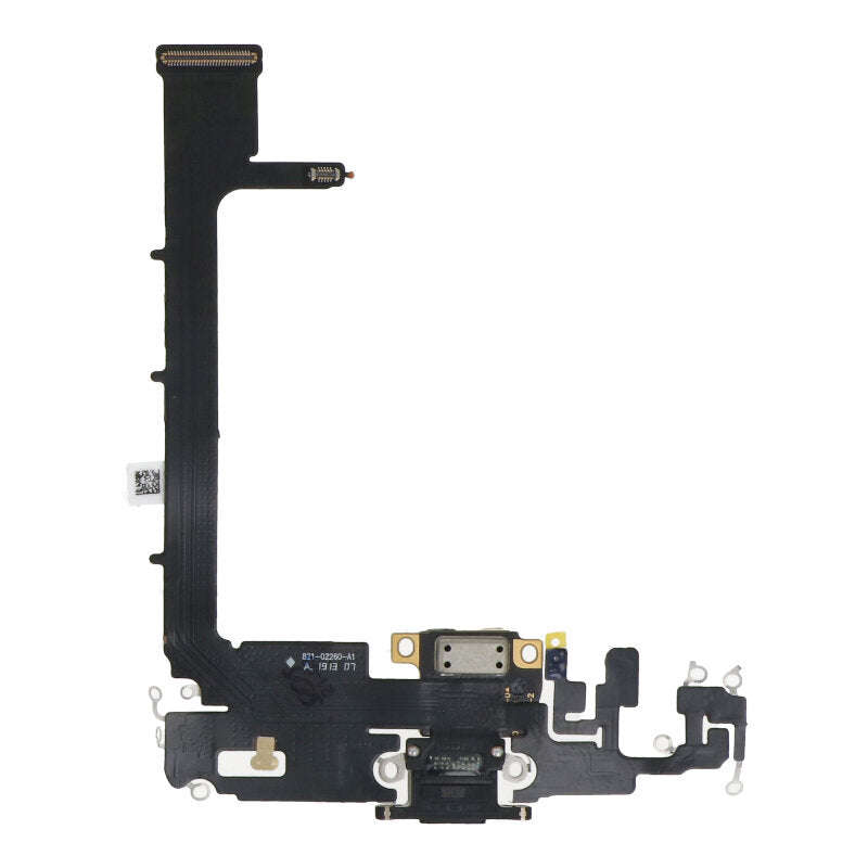 Charging Port Flex Cable with Board for iPhone 11 Pro Max Black OEM