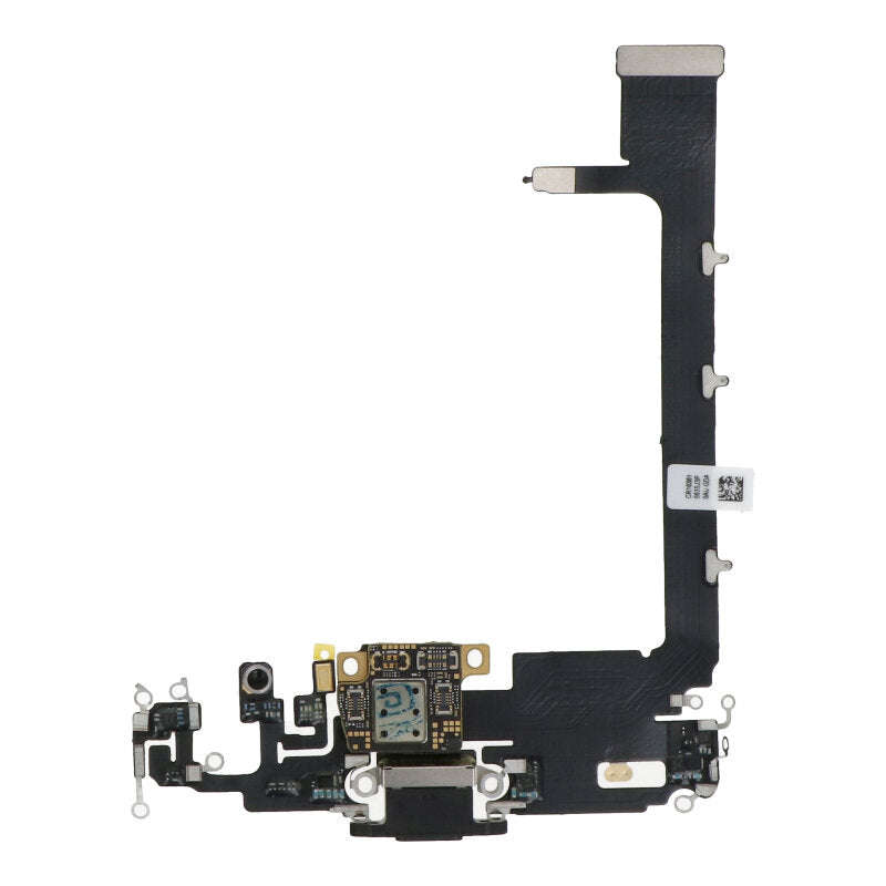 Charging Port Flex Cable with Board for iPhone 11 Pro Max Black OEM