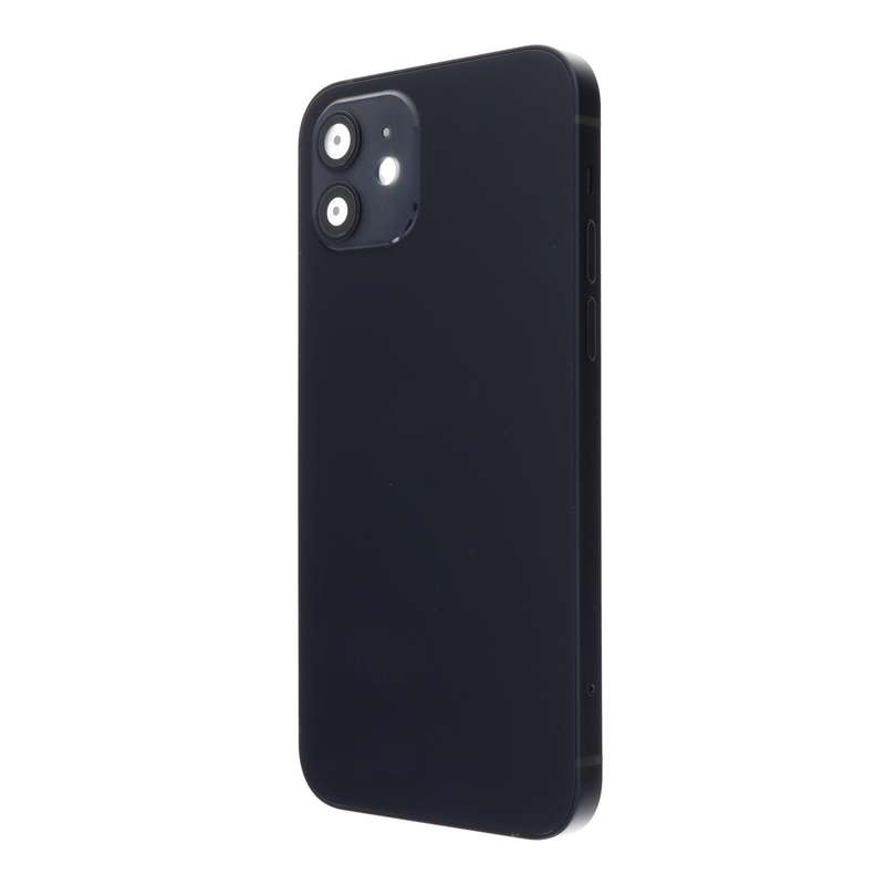 Middle Frame + Battery Door + Back Camera Lens and Bezel + Side Buttons + SIM Card Tray with Magn...