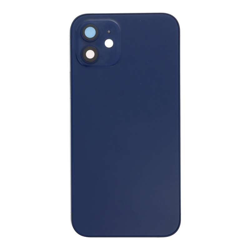 Middle Frame + Battery Door + Back Camera Lens and Bezel + Side Buttons + SIM Card Tray with Magn...