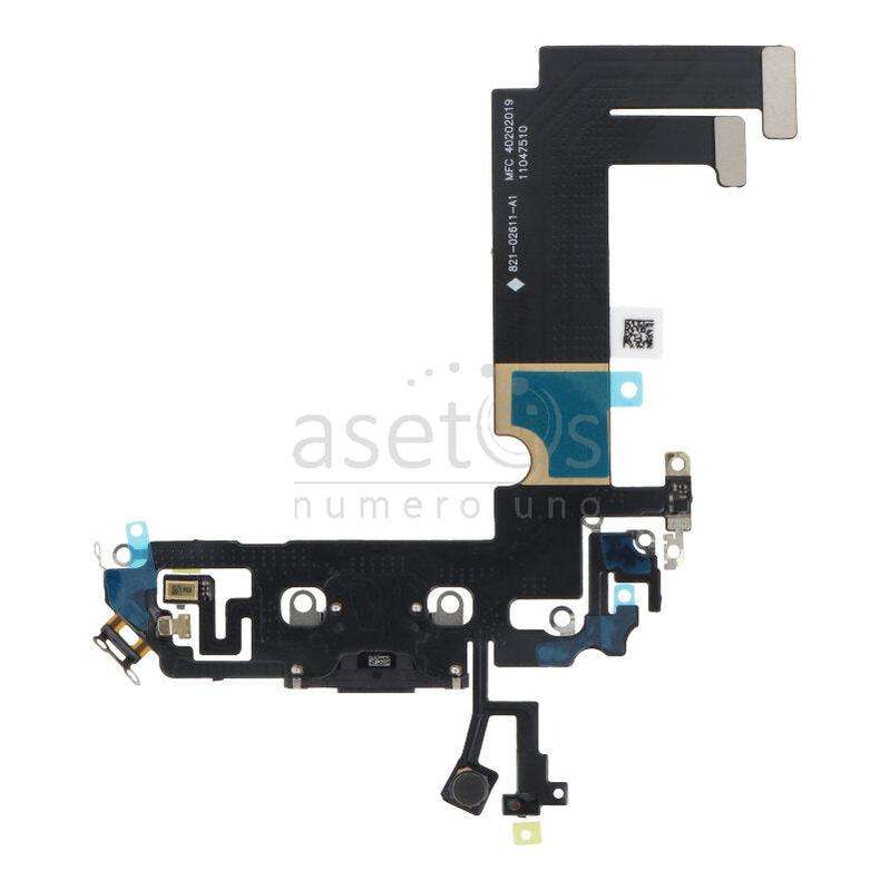 Charging Port Flex Cable for iPhone 12 Mini Black without Logo OEM