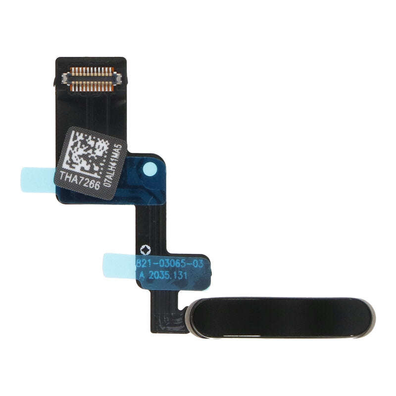 Power Button&Fingerprint Sensor Flex Cable for iPad Air 2020/Air 4 No Supporting Fingerprint Blac...