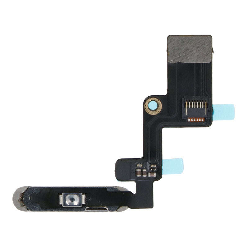 Power Button&Fingerprint Sensor Flex Cable for iPad Air 2020/Air 4 No Supporting Fingerprint Blac...