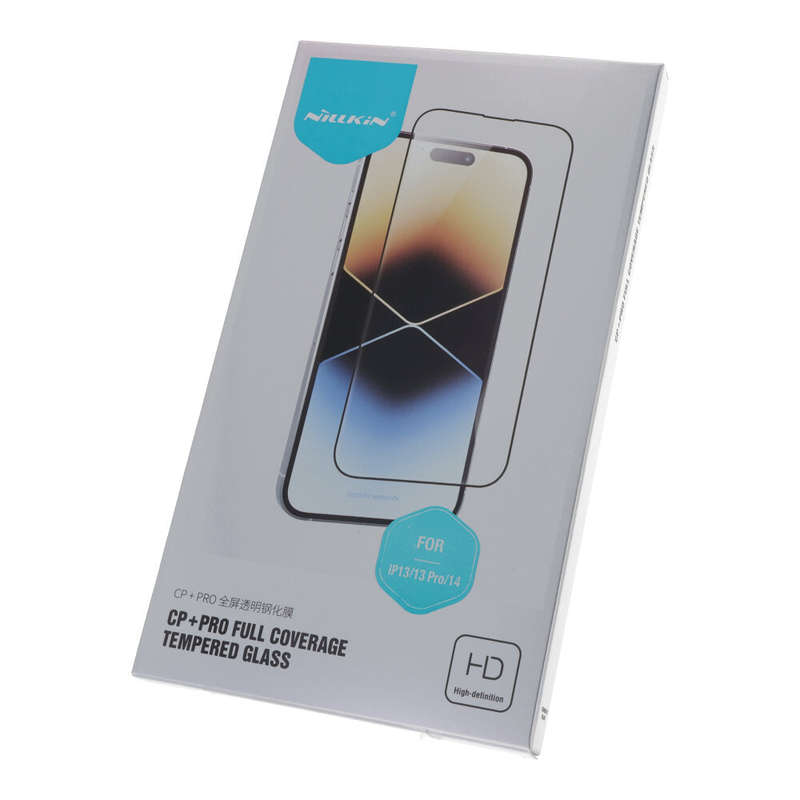 NILLKIN CP+PRO Tempered Glass Screen Protector for iPhone 13/13 Pro/14 6.1" Black