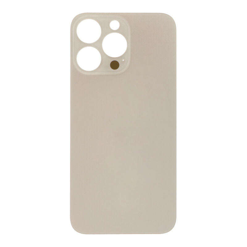 Battery Door with Adhesive for iPhone 13 Pro 6.1" Large Hole Gold OEM