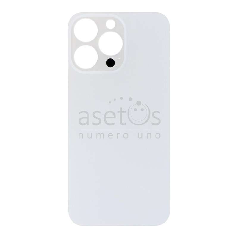 Battery Door with Adhesive for iPhone 13 Pro 6.1" Large Hole White OEM