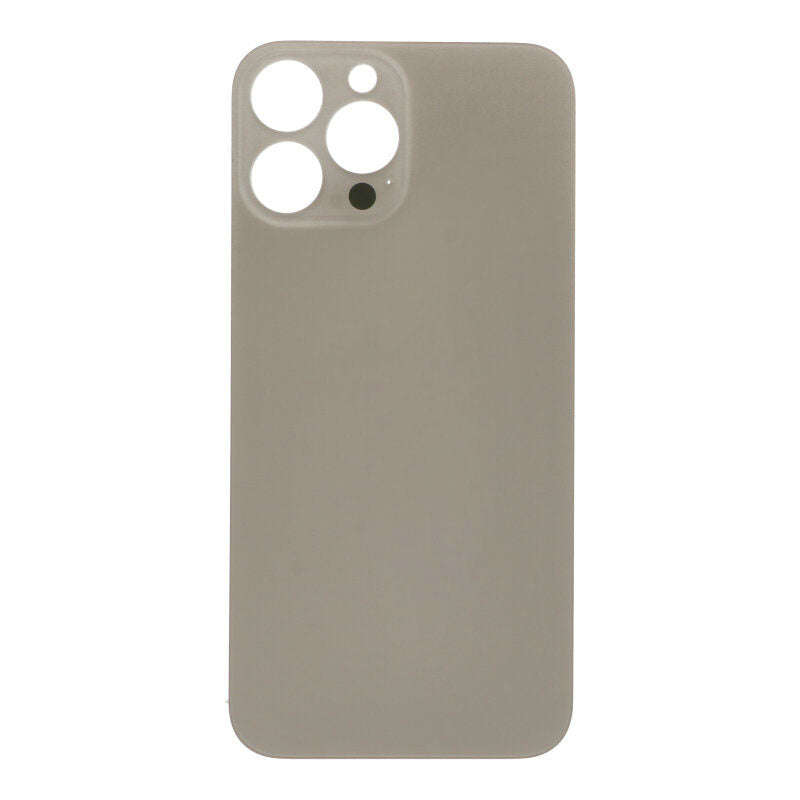 Battery Door with Adhesive for iPhone 13 Pro Max 6.7" Large Hole Gold OEM