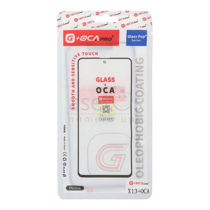 G+OCA Pro Glass Lens + OCA for iPhone 13 6.1"/13 Pro 6.1" Black