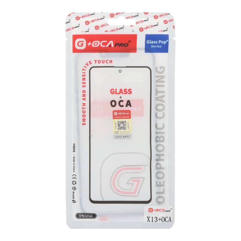 G+OCA Pro Glass Lens + OCA for iPhone 13 6.1"/13 Pro 6.1" Black