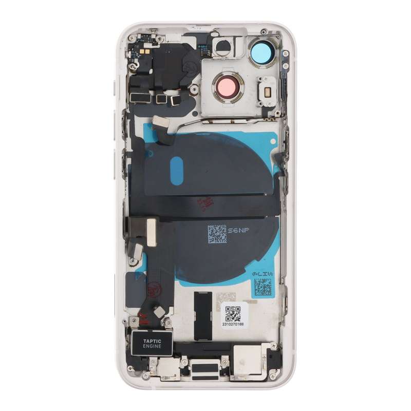 Battery Door Assembly for iPhone 13 Mini 5.4" European Version White OEM