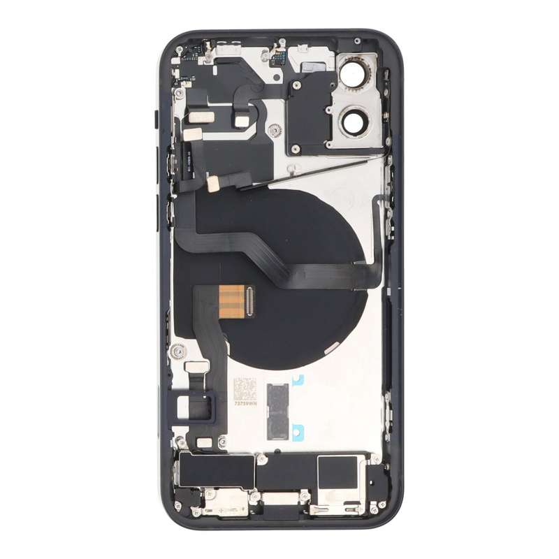 Battery Door Assembly for iPhone 12 European Version Black OEM