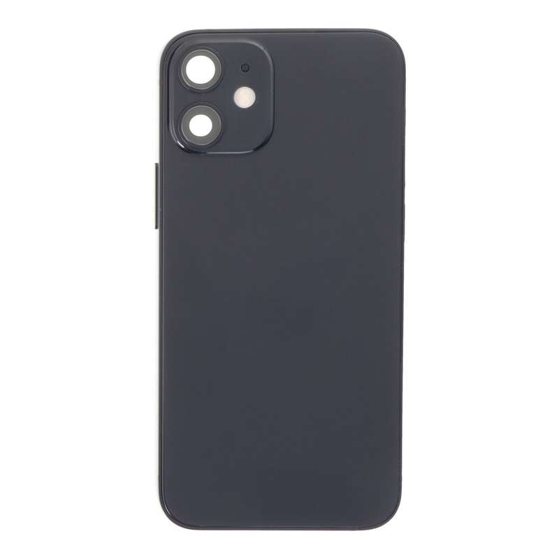 Battery Door Assembly for iPhone 12 Mini European Version Black OEM