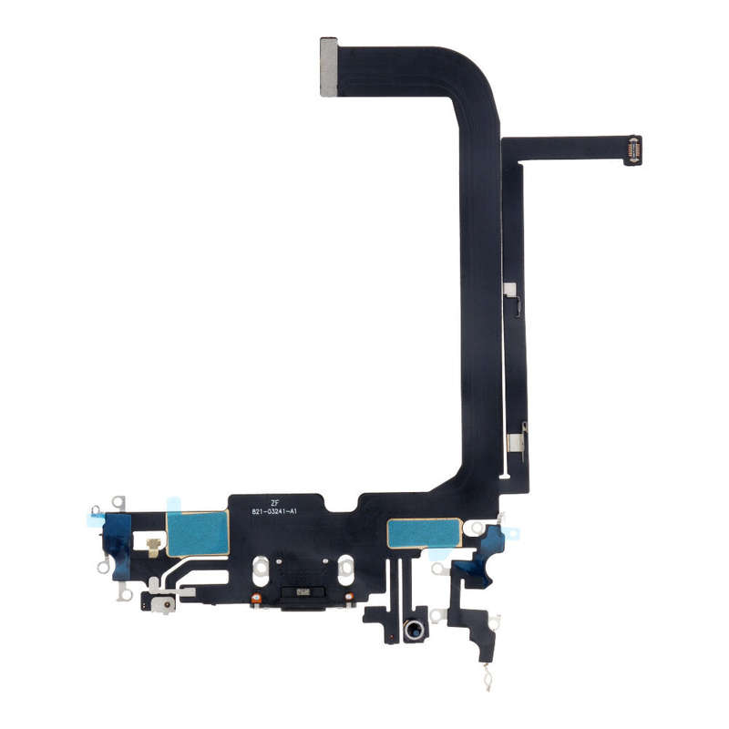 Charging Port Flex Cable for iPhone 13 Pro Max 6.7" Black HQ