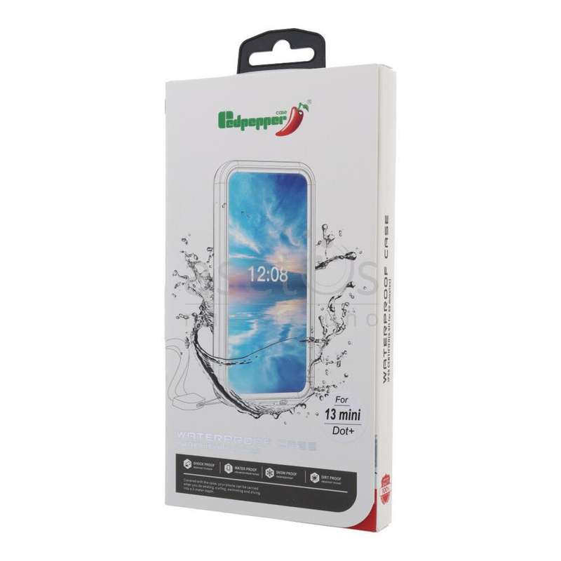 Redpepper IP68 Waterproof Shockproof Case for iPhone 13 Mini 5.4" Black
