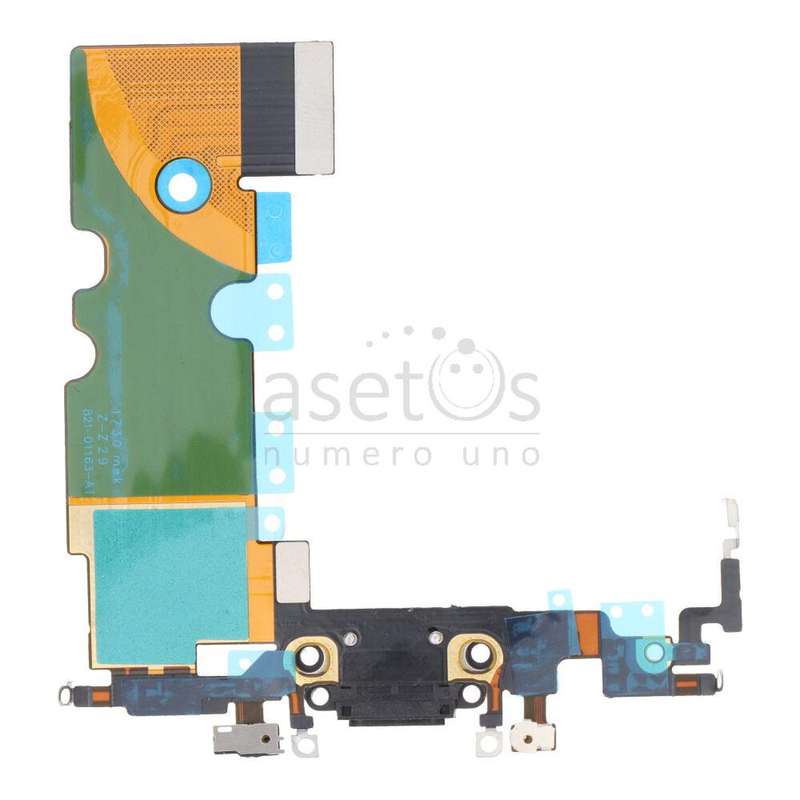 Charging Port Flex Cable for iPhone SE 2020 Black without Logo OEM
