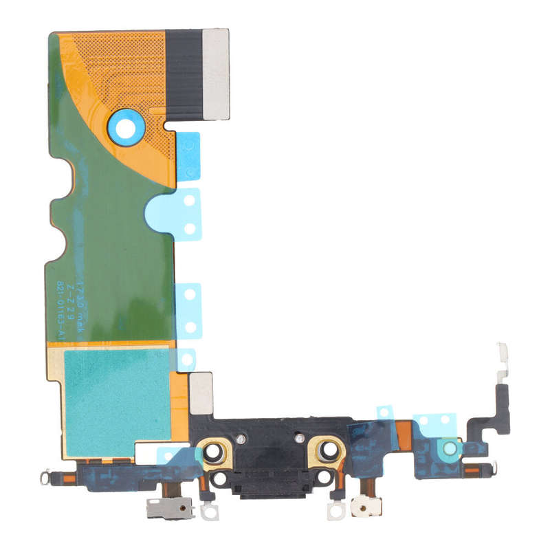 Charging Port Flex Cable for iPhone SE 2020 Black without Logo OEM