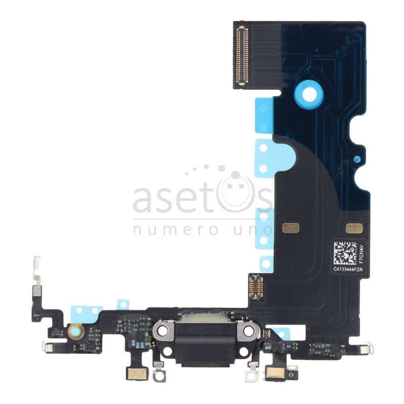 Charging Port Flex Cable for iPhone SE 2020 Black without Logo OEM