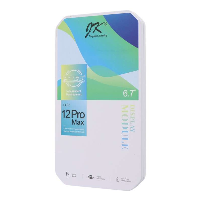 Screen Replacement for iPhone 12 Pro Max IC Removable Version JK Black Incell