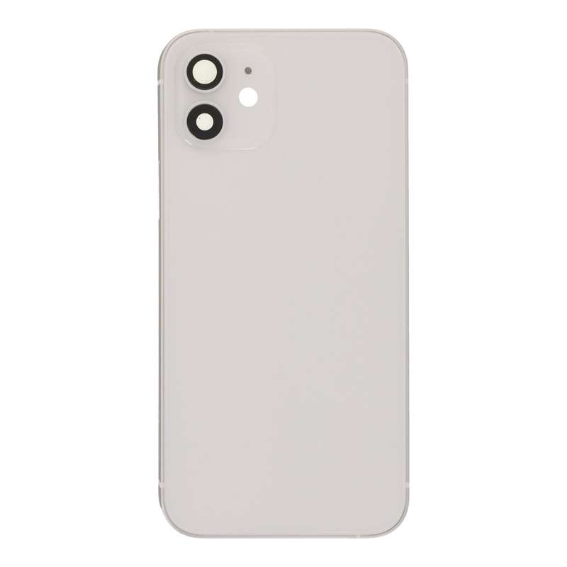 Middle Frame + Battery Door + Back Camera Lens and Bezel + Side Buttons + SIM Card Tray with Magn...