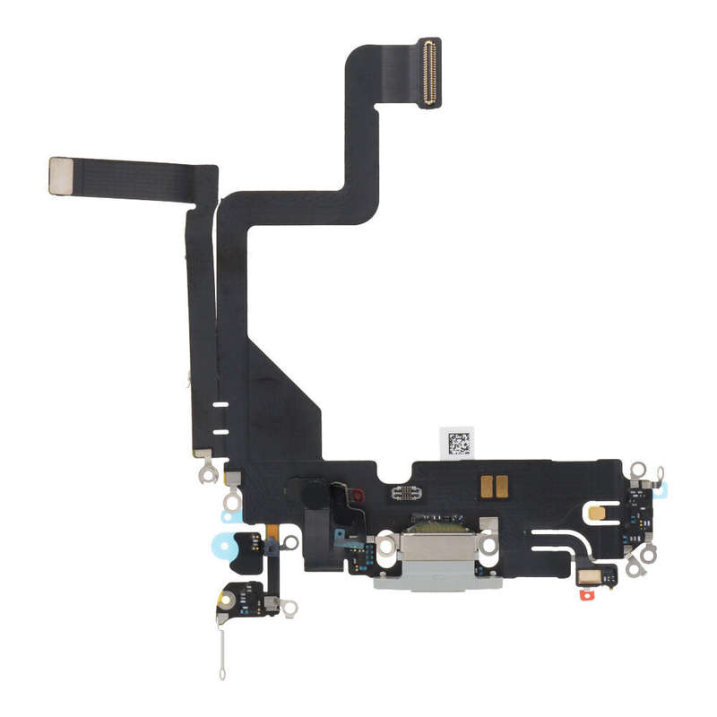 Charging Port Flex Cable for iPhone 14 Pro White Ori