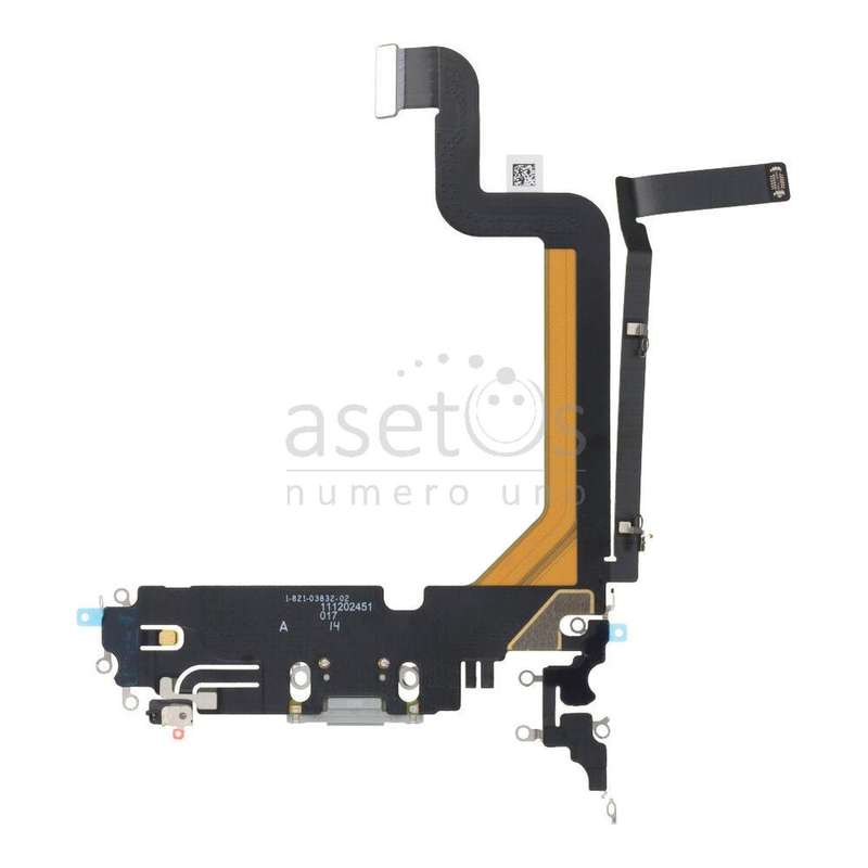 Charging Port Flex Cable for iPhone 14 Pro Max White Ori