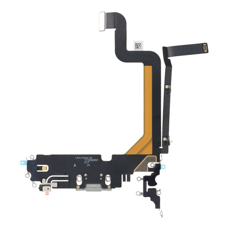 Charging Port Flex Cable for iPhone 14 Pro Max White Ori