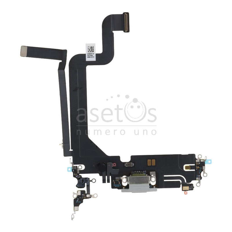 Charging Port Flex Cable for iPhone 14 Pro Max White Ori