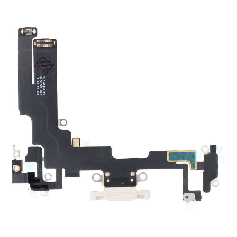 Charging Port Flex Cable for iPhone 14 White Ori