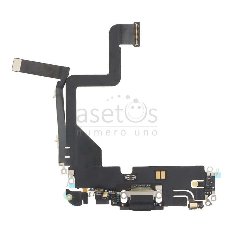 Charging Port Flex Cable for iPhone 14 Pro Black Ori