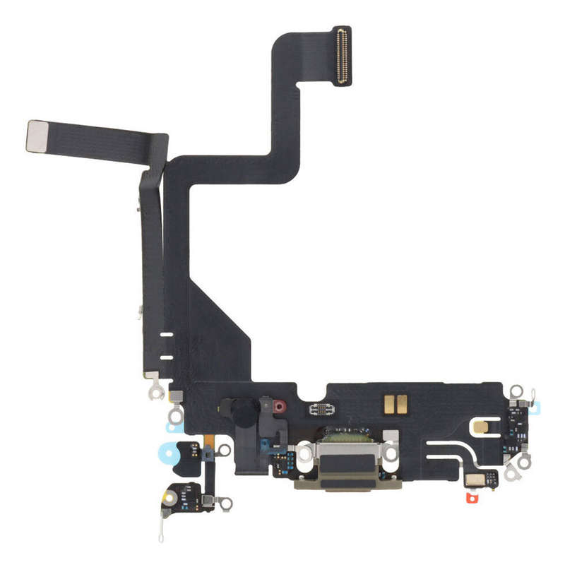 Charging Port Flex Cable for iPhone 14 Pro Gold Ori