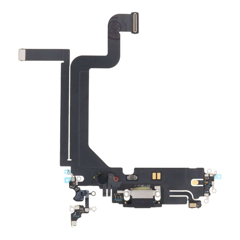 Charging Port Flex Cable for iPhone 14 Pro Max Black Ori