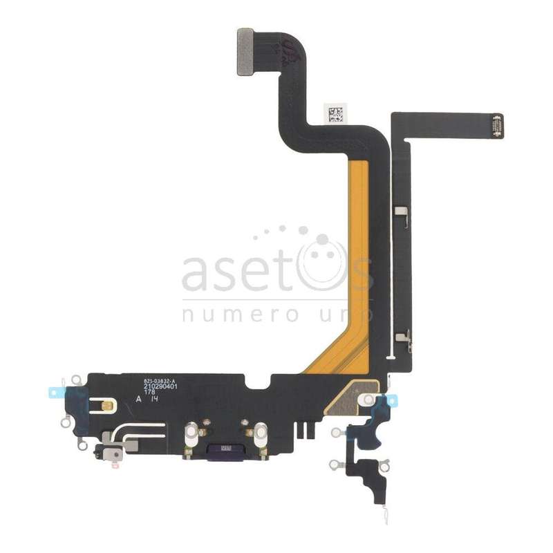 Charging Port Flex Cable for iPhone 14 Pro Max Purple Ori