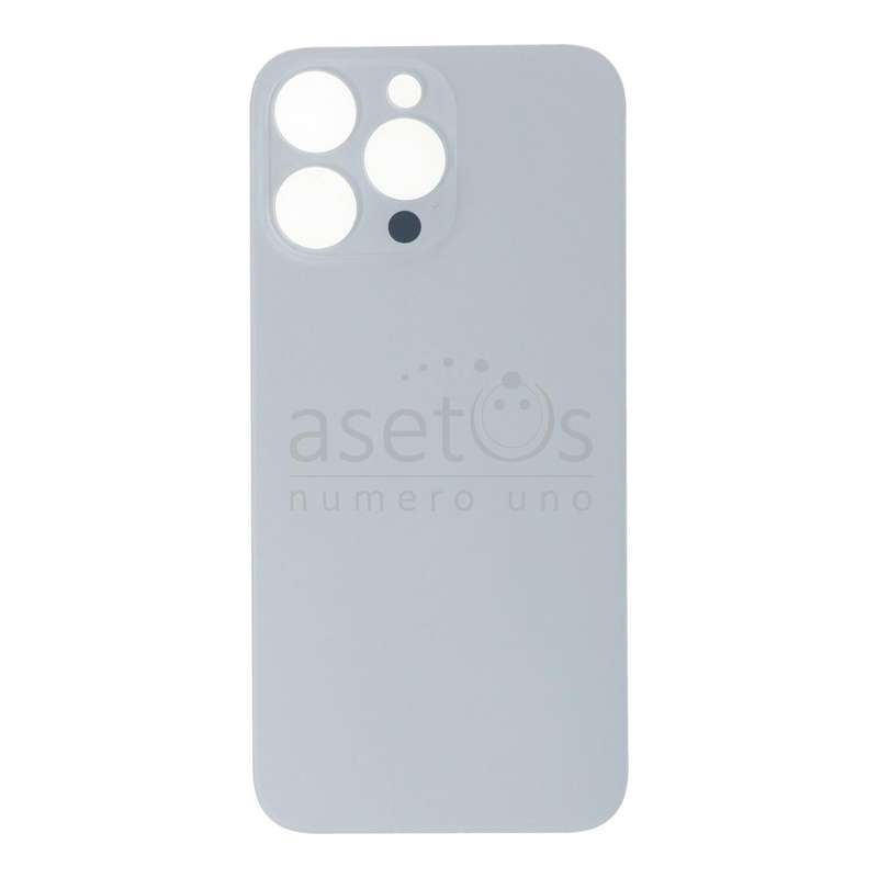 Battery Door with Adhesive for iPhone 14 Pro Max Large Hole White OEM