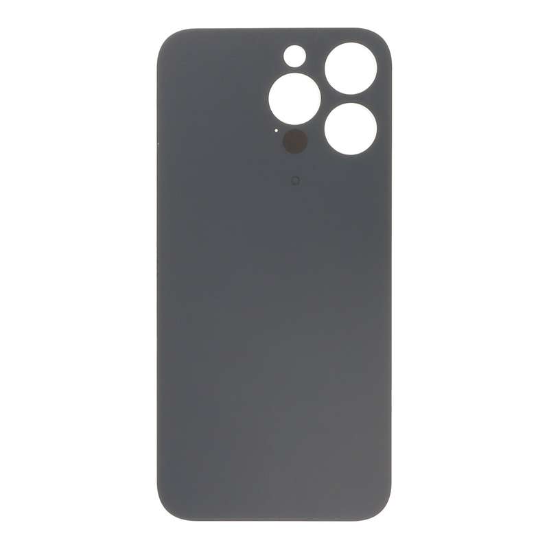 Battery Door with Adhesive for iPhone 14 Pro Max Large Hole Black HQ